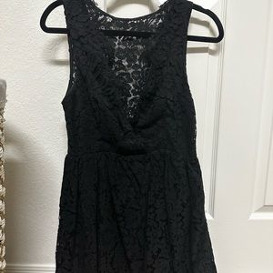 Black Lace Dress